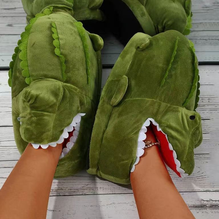 Caws Shoes Plush Slippers Plush Bear Paw Slippers Animal House Slippers