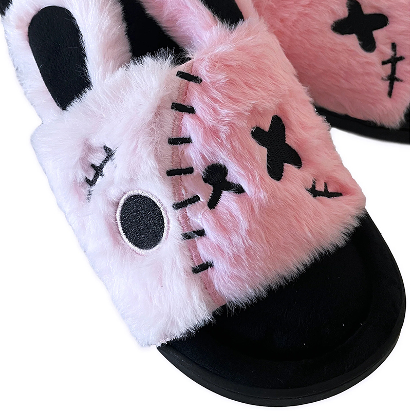 Halloween New Arrival Fashionable froulju Franken Bunny Slippers