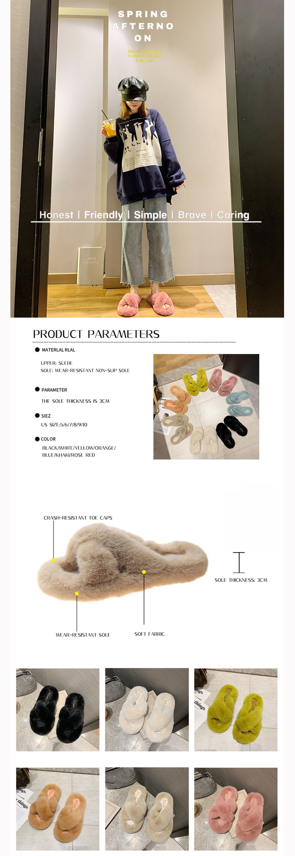 House Slipper Specification ၁