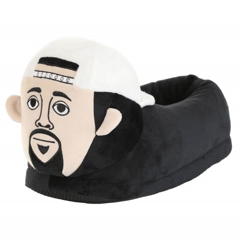 slippers фароғатии Custom Jay & Silent Bob Plush барои мардон ва занон
