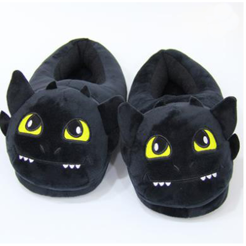 Nightfury Winter Sagte Plush Pantoffels