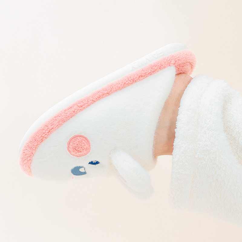 New Cotton Cartoon Rabbit Slippers for Women Winter Couples Home Indoor Non-slip Cute Cartoon Plus Velvet Warm Plush Slippers