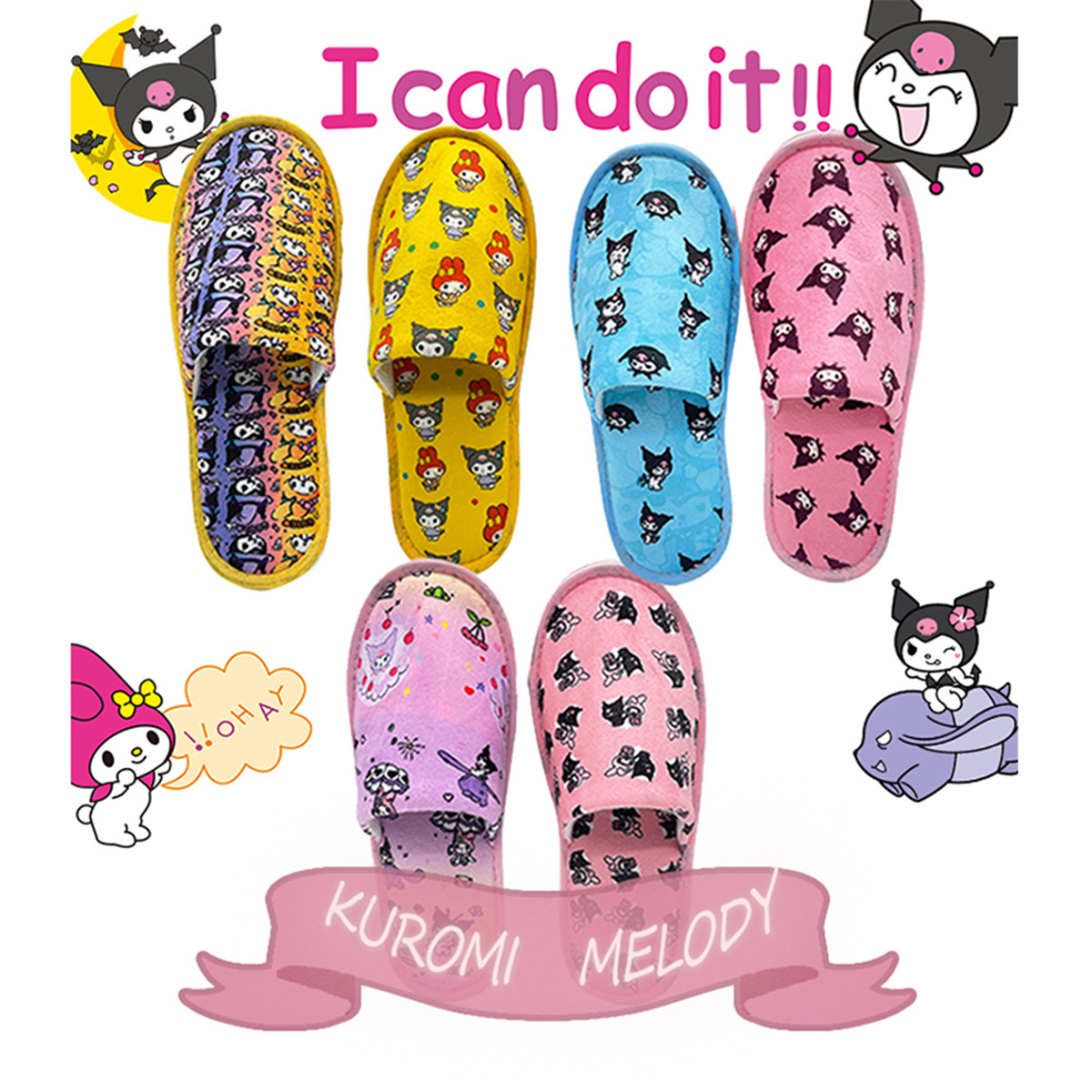 Sanrio Theme House Hotel EVA Slippers -1