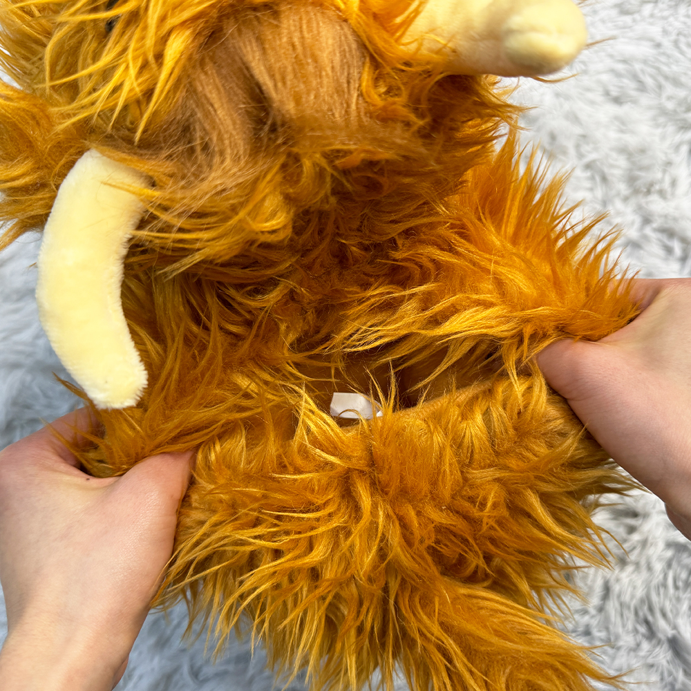 Unisex Highland Cow հողաթափեր գուլպաներով Ջերմ պլյուշ շոտլանդական կովի հողաթափեր կովի ձևով