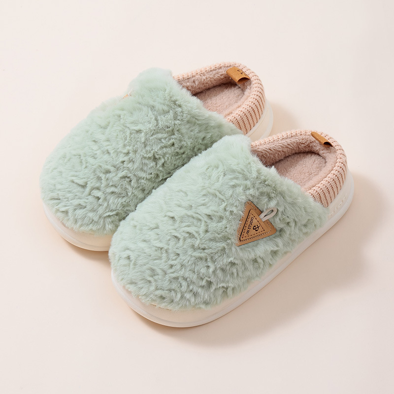 Wholesale Winter Warm House Slippers Home Anti-Slip Soft Sole Shoes Indoor Floor Bedroom Para sa Lalaki/Babaye