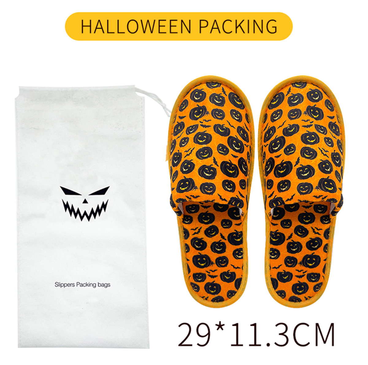 Halloween theme hotel slippers Eva-4