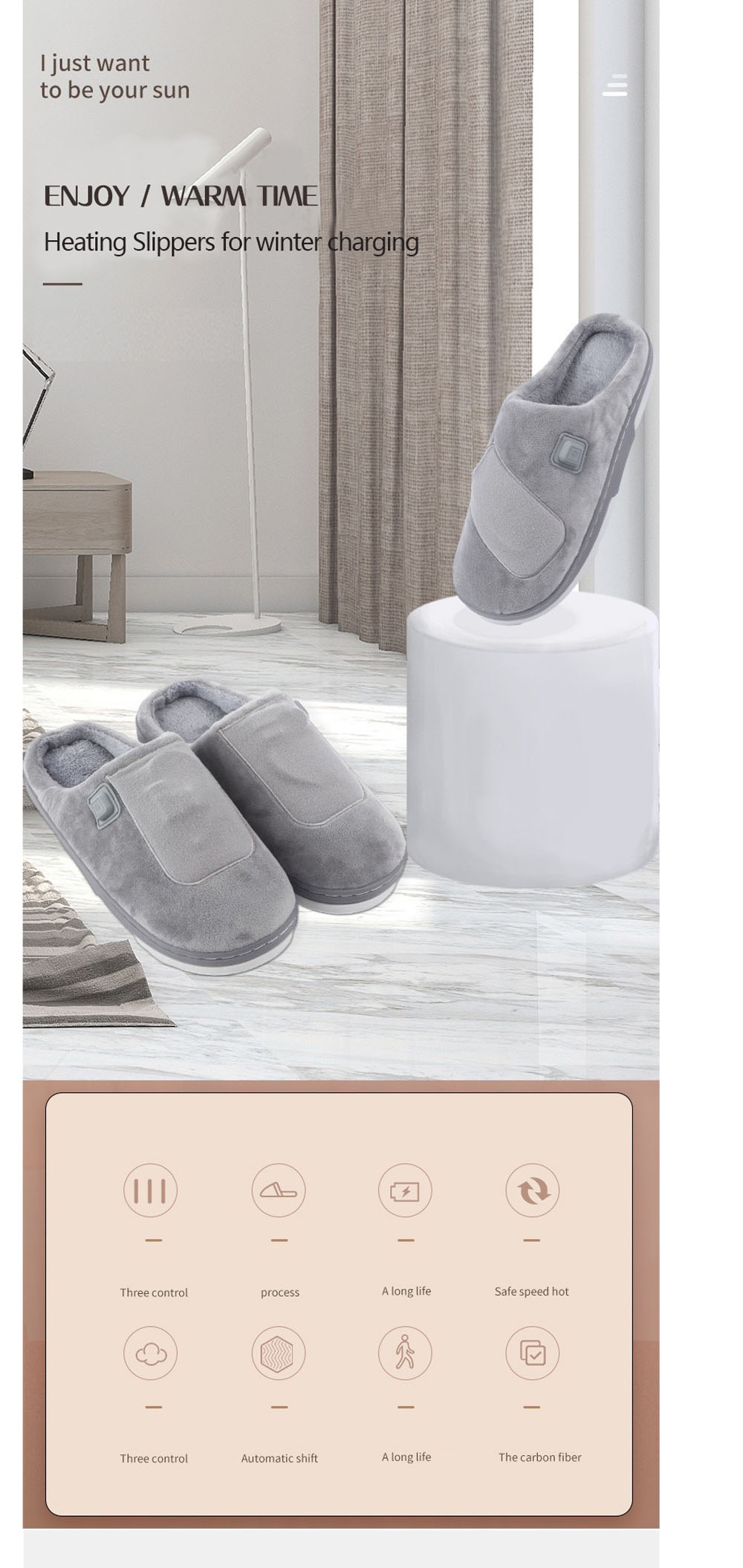 Heated Slippers Specification 1