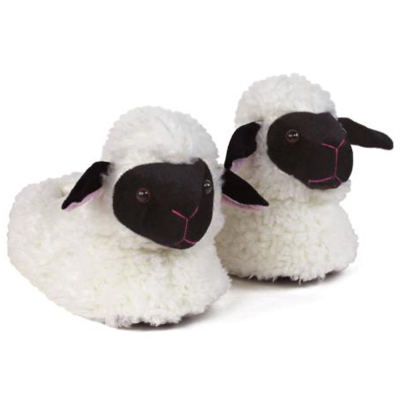 Ladies Sheep Slippers Home Use Winter with Anti Slip Sole